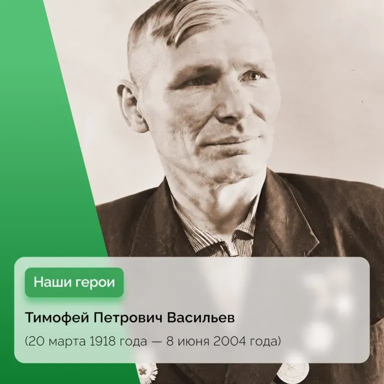 Герой Советского Союза Тимофей Васильев жил в Семёновке под Мелитополем