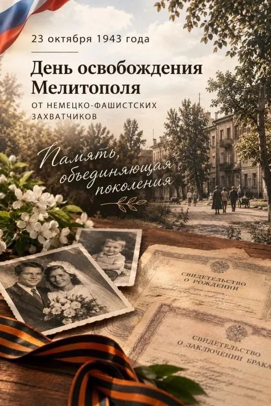 Глава Мелитополя поздравил жителей с двойным городским праздником