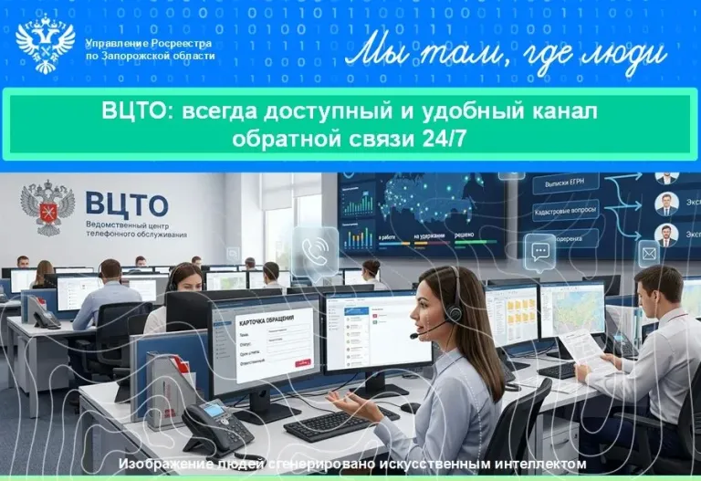 Росреестр Запорожской области напомнил о круглосуточном контакт-центре