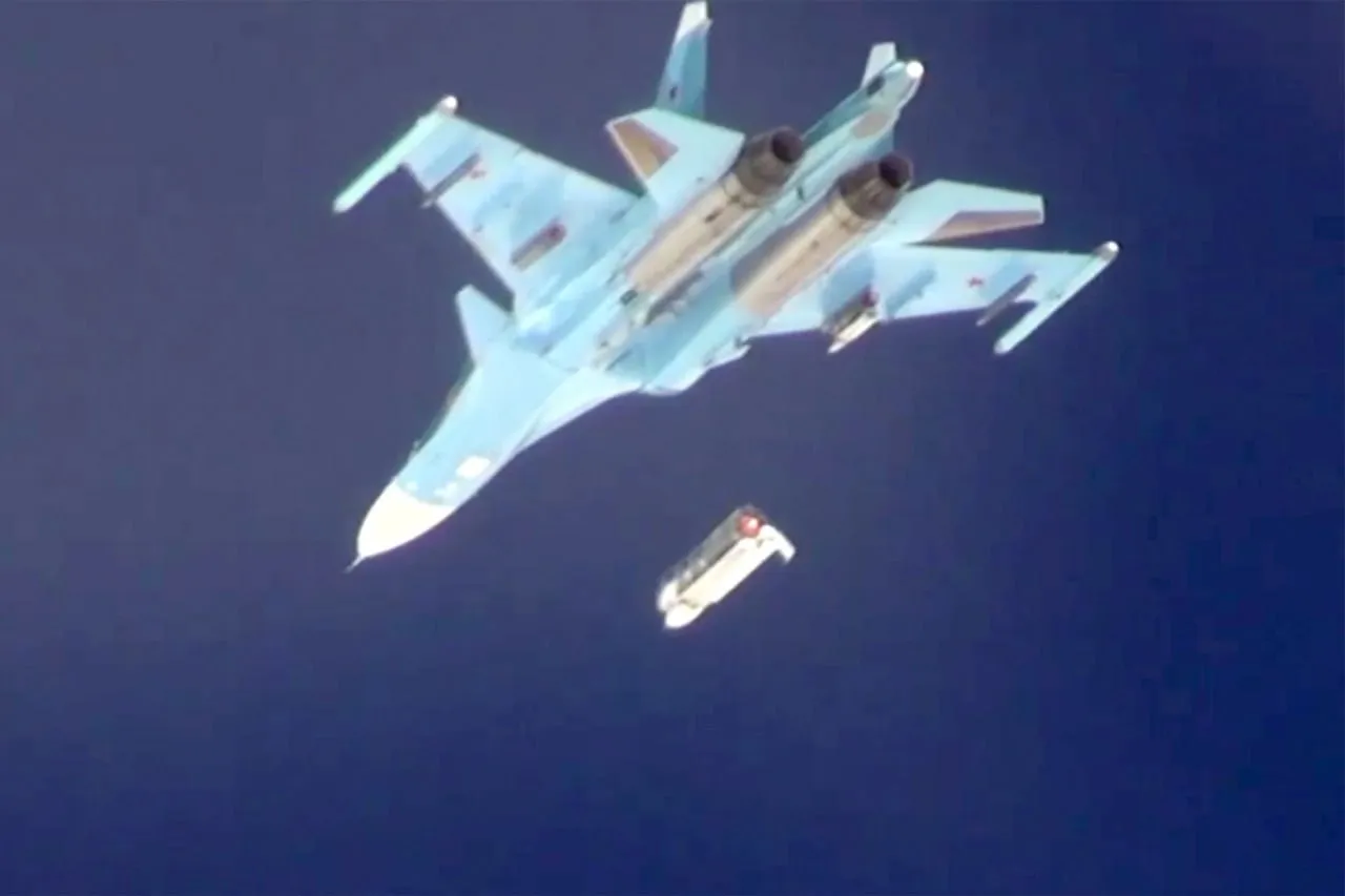 Российская авиация применяет ФАБ-3000 под Ореховом