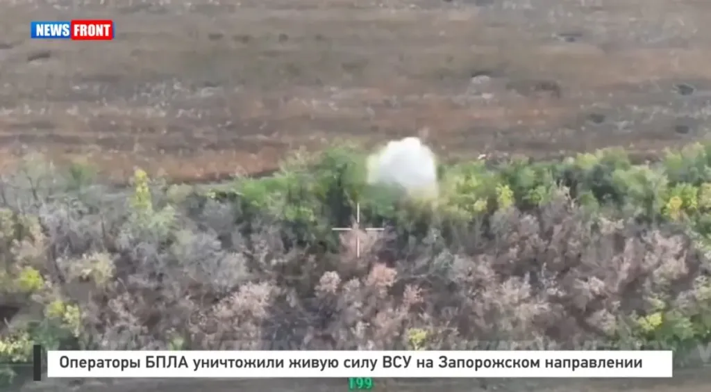 Операторы БПЛА группировки «Восток» уничтожили живую силу ВСУ