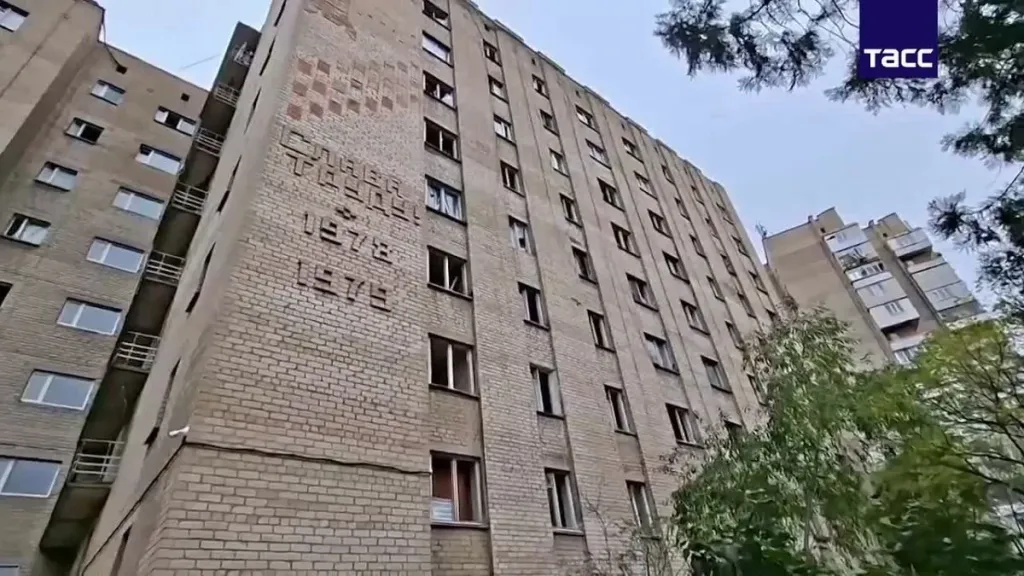 В общежитии МелГУ в момент удара находились более 300 студентов